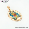 33348 Xuping fake gold jewelry special 18k gold plated brass religion pendant for free sample